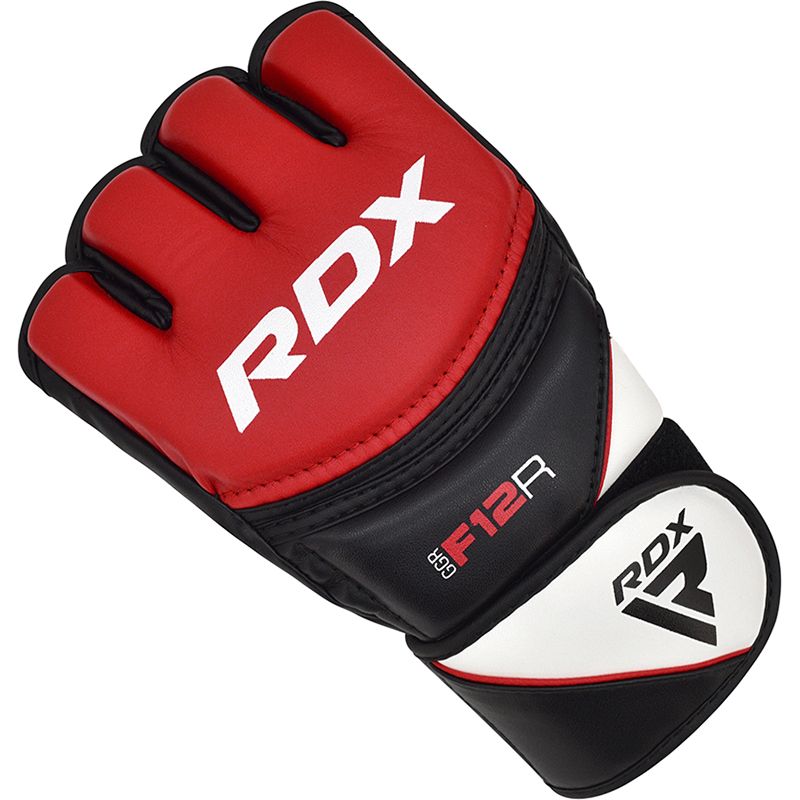 RDX F12 MMA Trainingshandschuhe & Grappling - Rot - FIGHTWEAR