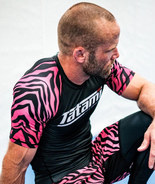 Tatami Recharge Rash Guard - Pink - FIGHTWEAR