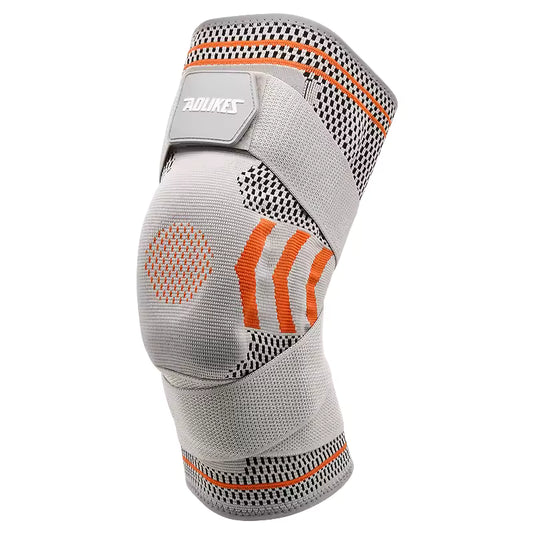 AOLIKES Jiu Jitsu & Ringen Knee Brace - Grau