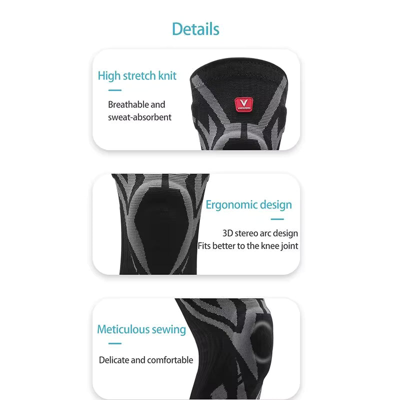 FW Performance Knee Brace - Schwarz - FIGHTWEAR