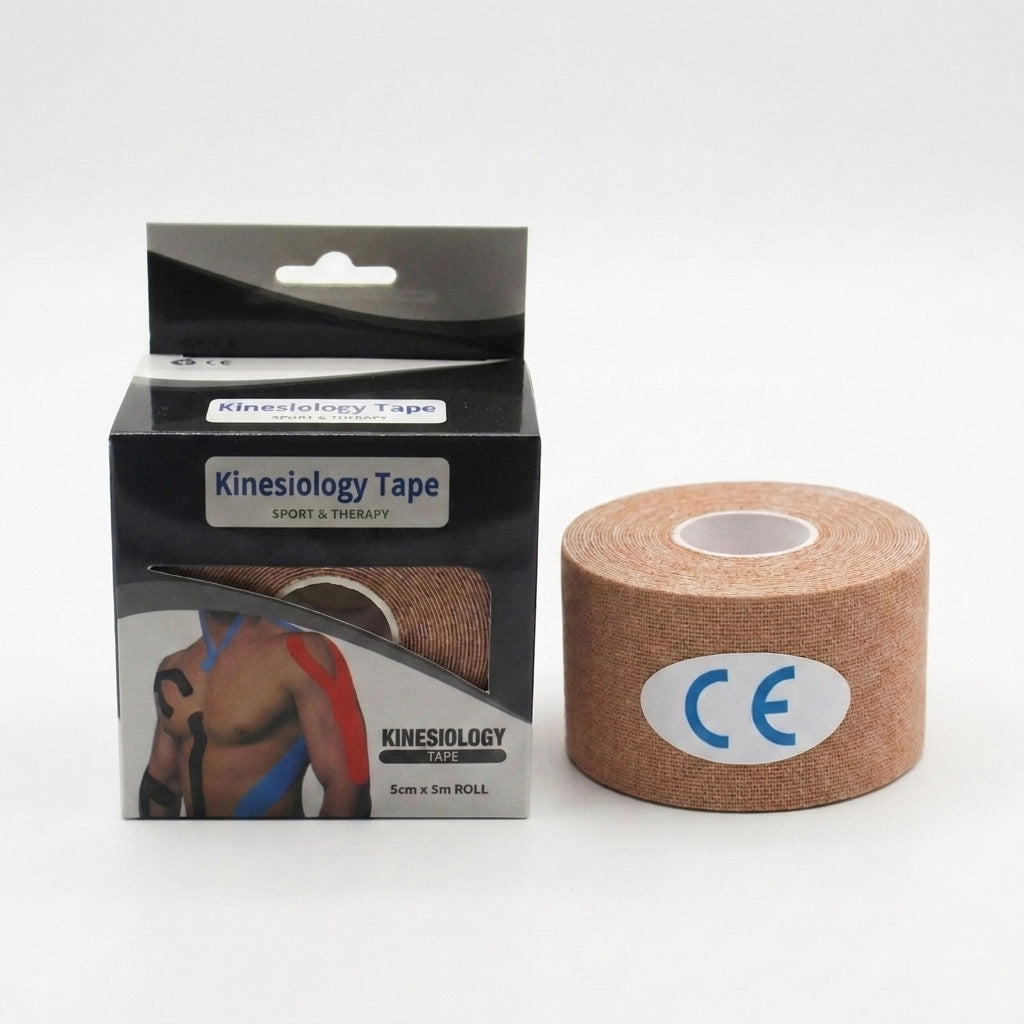 Alyart Kinesiology Tape 5 cm x 5 m - Wasserdicht, Elastisch, Extra Stark - FIGHTWEAR