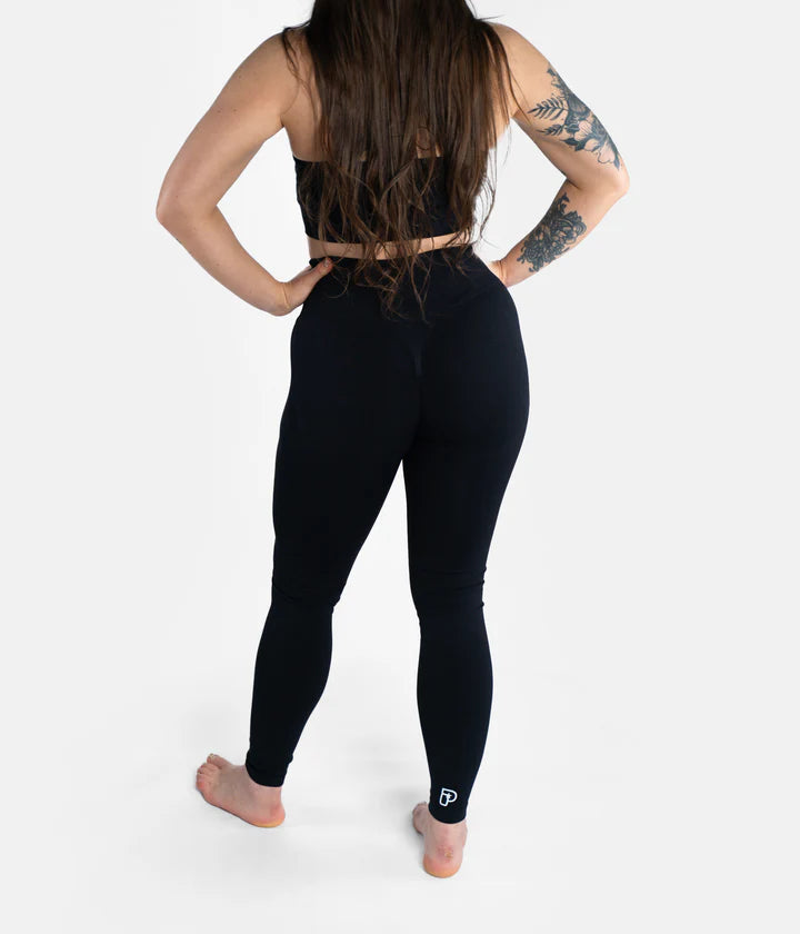 Progress Ladies Pro Seamless Grappling Leggings - Noir