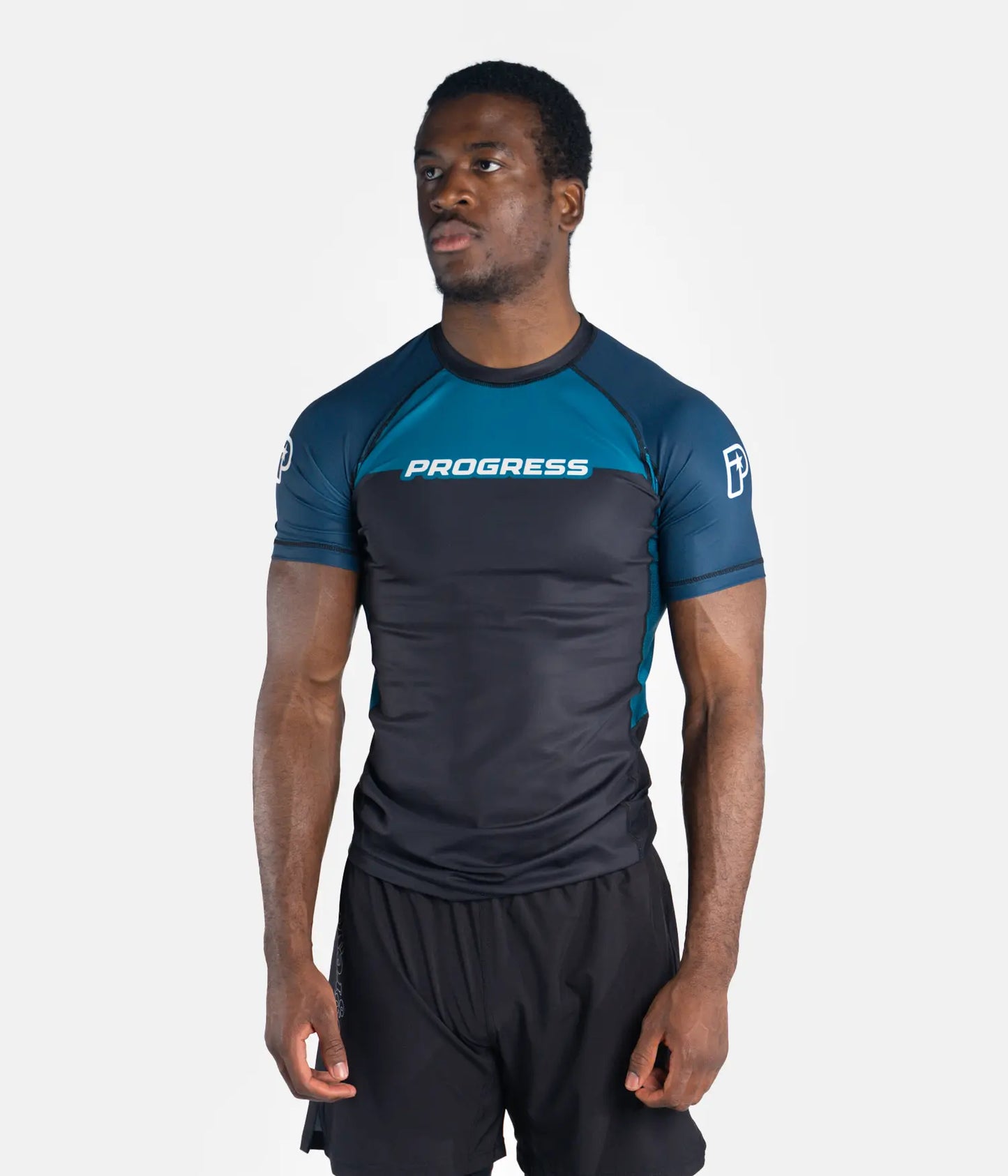 Rashguard Progress Sugar Skull - Bleu