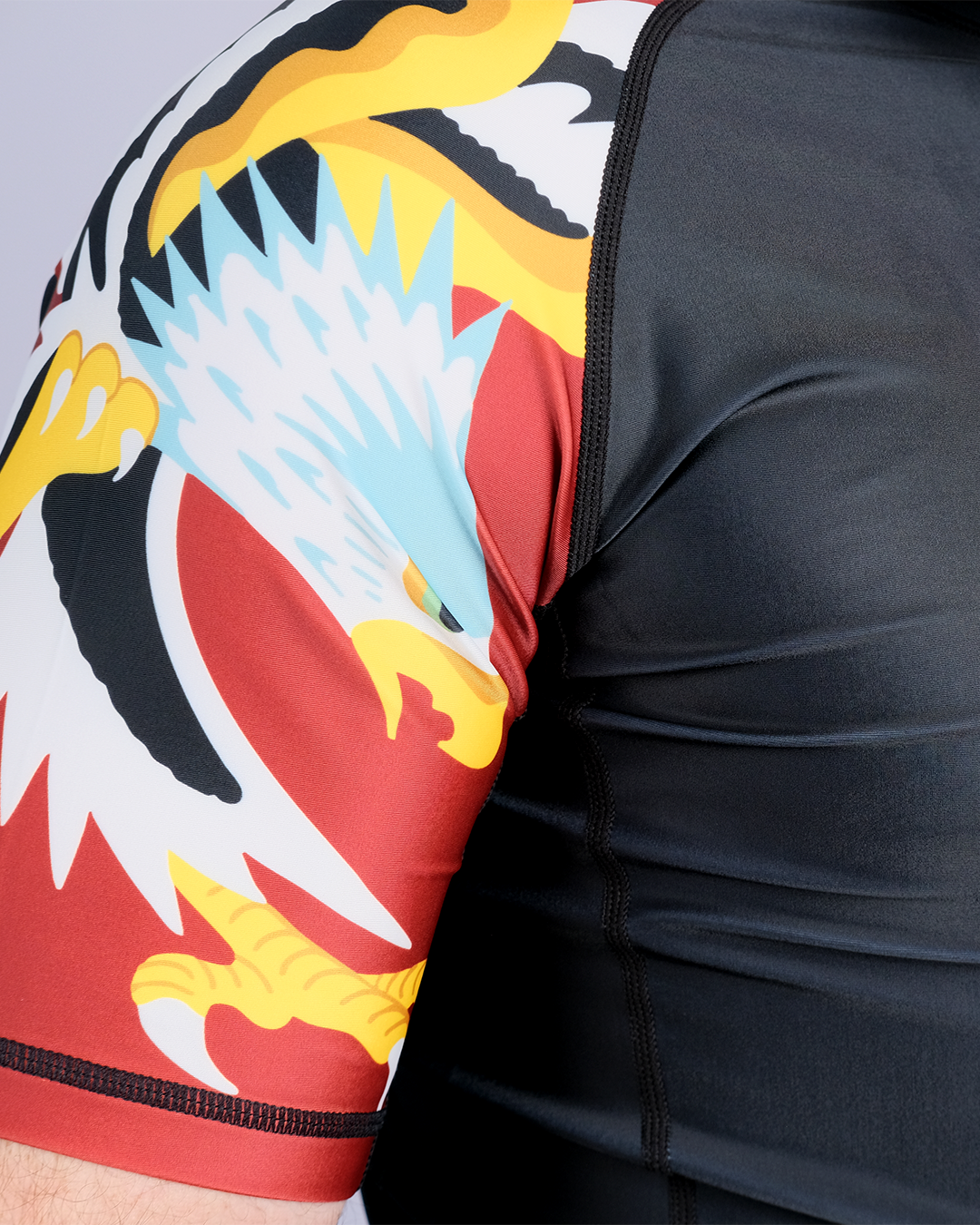 Rashguard à manches courtes Scramble Sukajan
