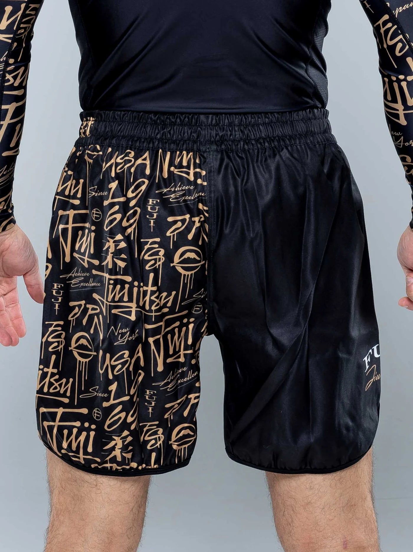 FUJI Shinobi Fight Shorts Schwarz