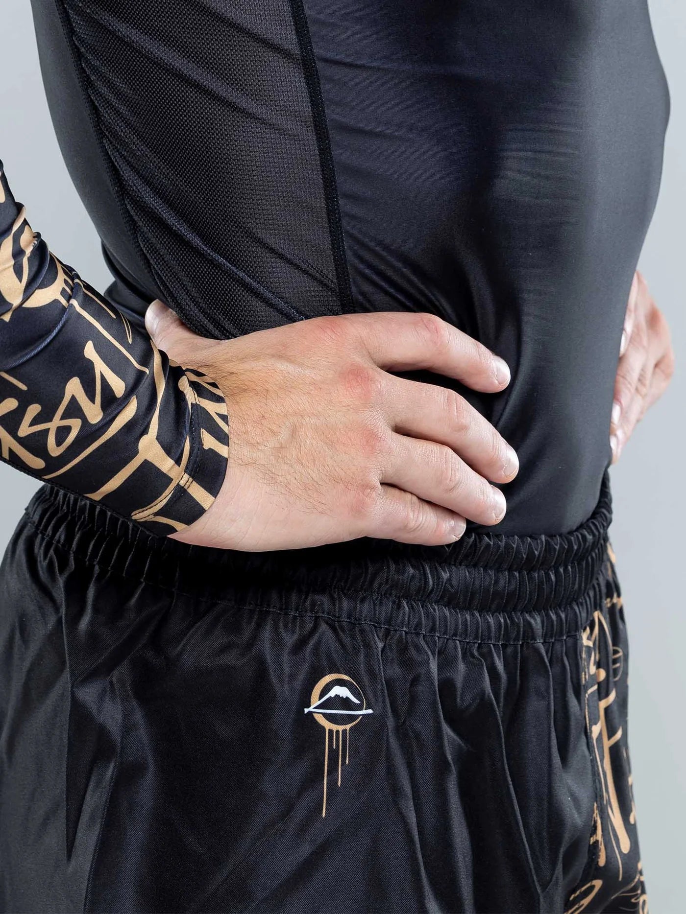 FUJI Shinobi Fight Shorts Schwarz