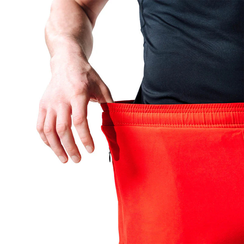 RDX T16 2-in-1-Kompressions MMA Shorts - Rot