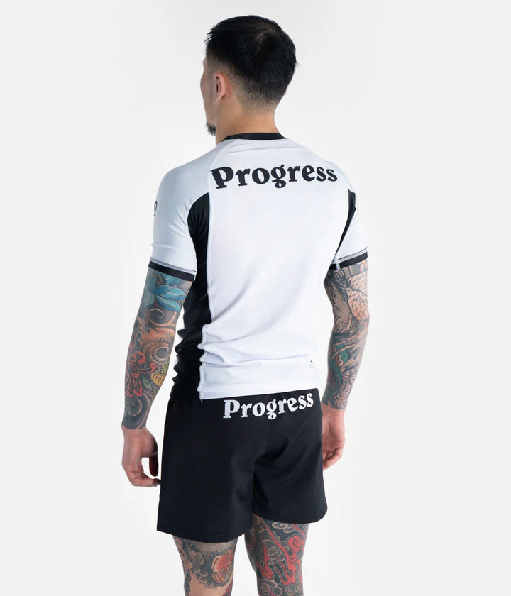 Rashguard Progress Vasco Classificato - Bianco