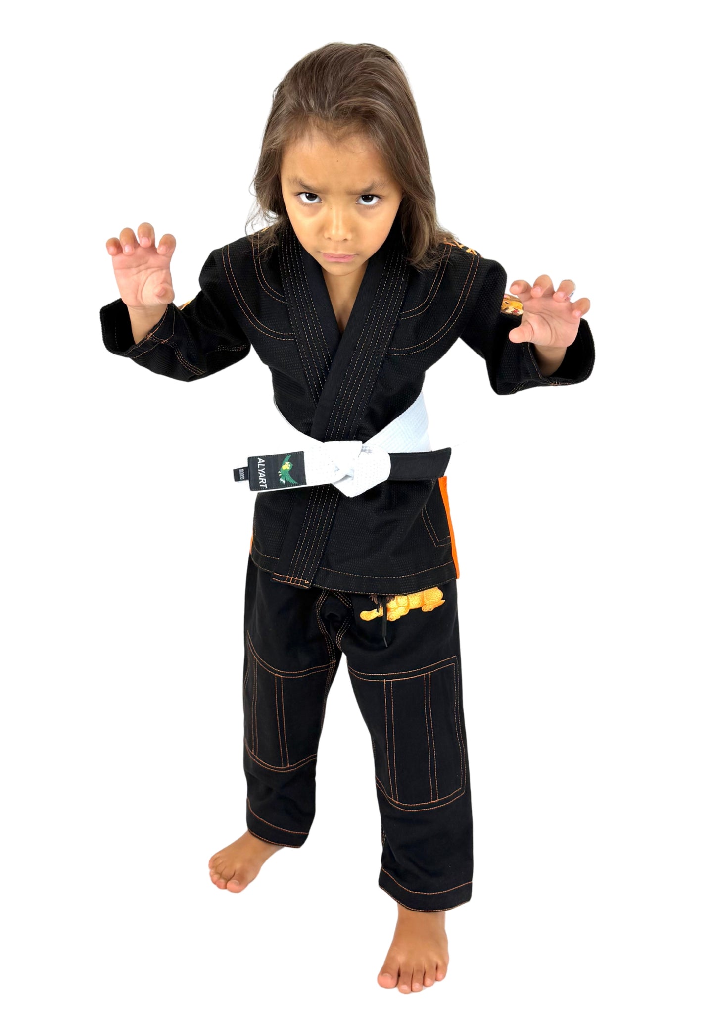 ALYART Kids Lion Jiu Jitsu Gi