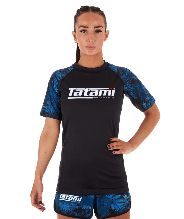 Tatami Ladies Recharge Rash Guard - Moonlight - FIGHTWEAR