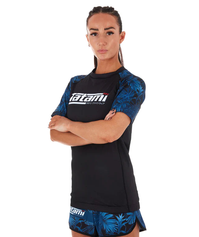 Tatami Ladies Recharge Rash Guard - Moonlight - FIGHTWEAR