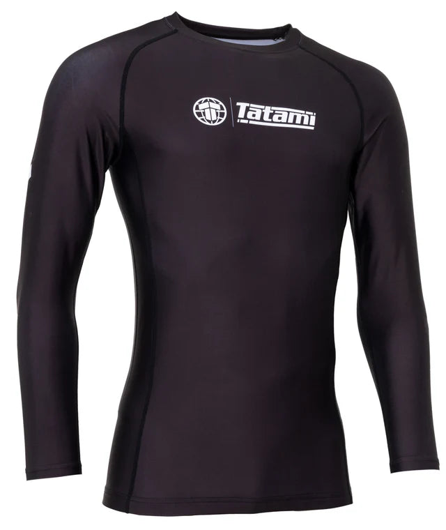 Tatami Impact Long Sleeve Rash Guard - Schwarz