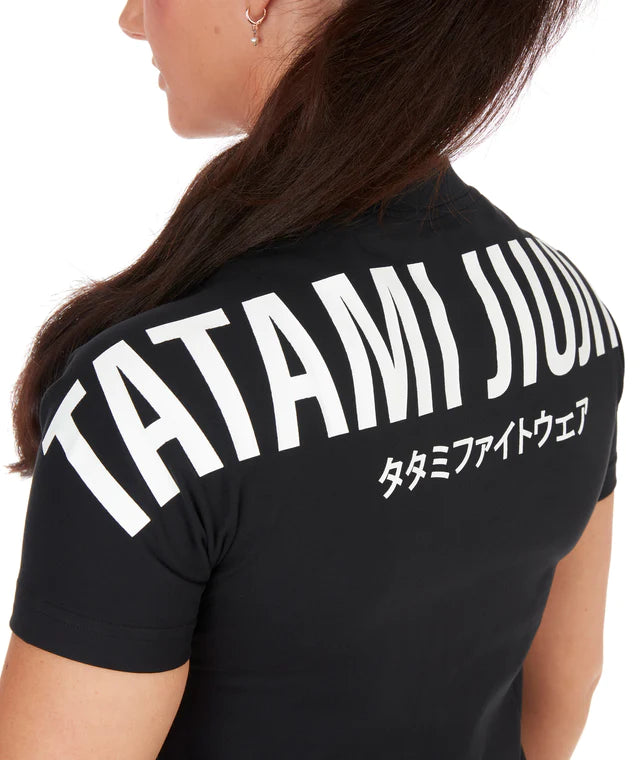 Rashguard à manches courtes Tatami Impact pour femme 