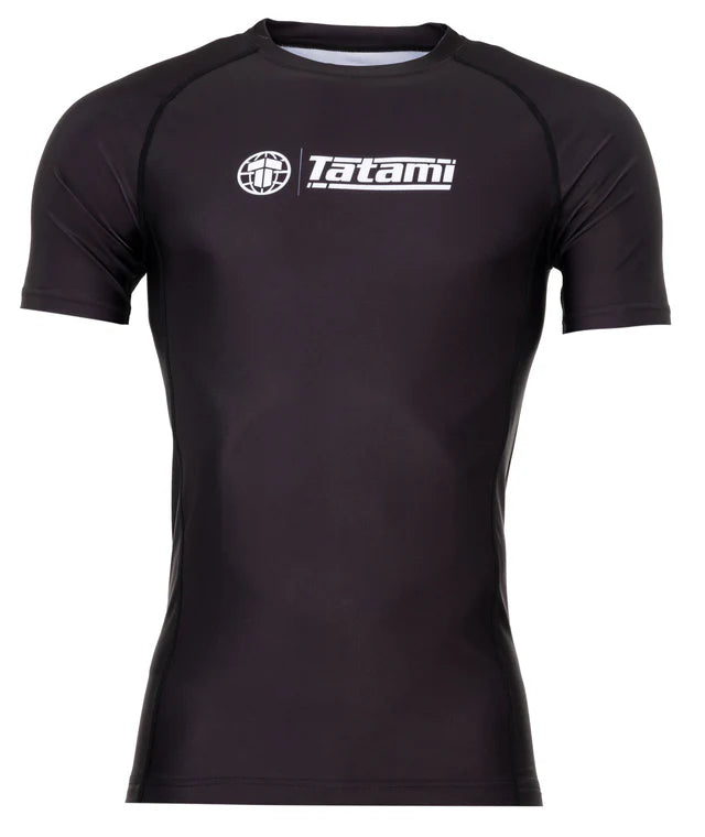 Tatami Impact Short Sleeve Rash Guard - Schwarz