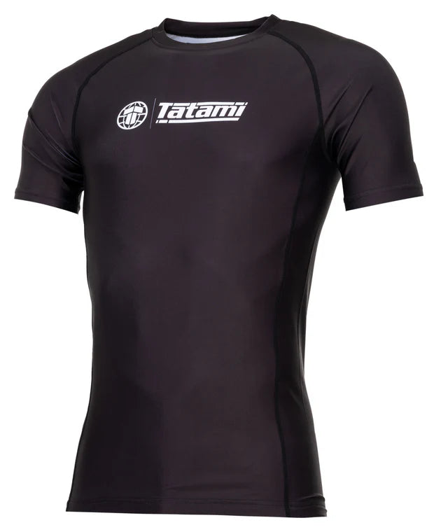 Tatami Impact Short Sleeve Rash Guard - Schwarz