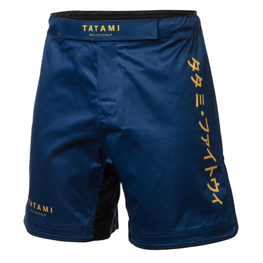 Tatami Katakana Grappling Short Bleu Marine