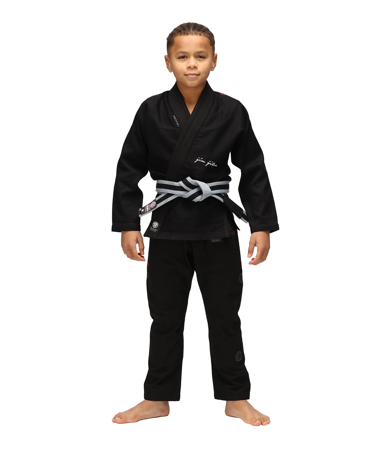 Tatami Kids Elements Superlite Gi - Schwarz - FIGHTWEAR