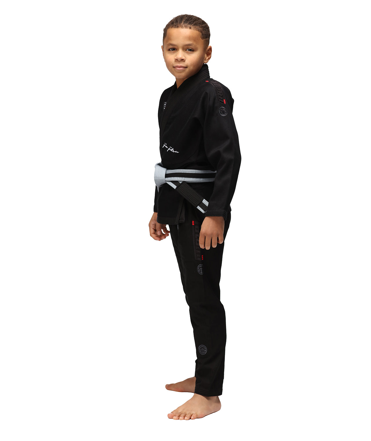 Tatami Kids Elements Superlite Gi - Schwarz - FIGHTWEAR