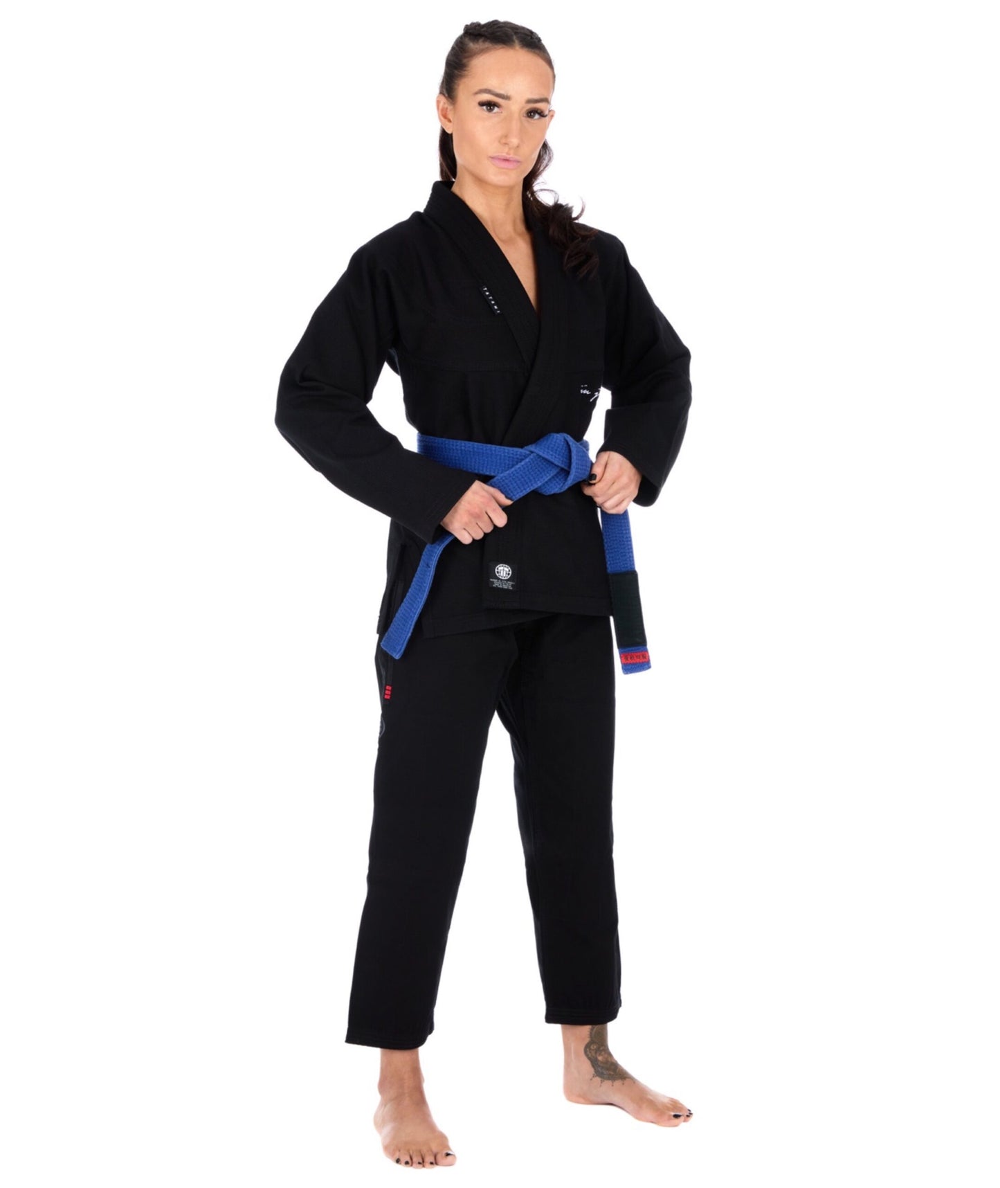 Ladies Elements Superlite Gi - Schwarz - FIGHTWEAR