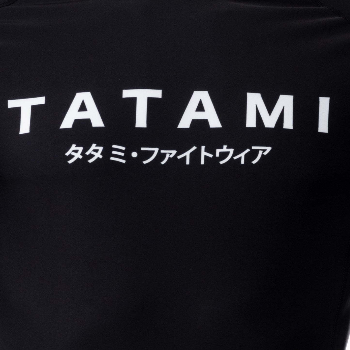 Tatami Katakana Long Sleeve Rash Guard - FIGHTWEAR