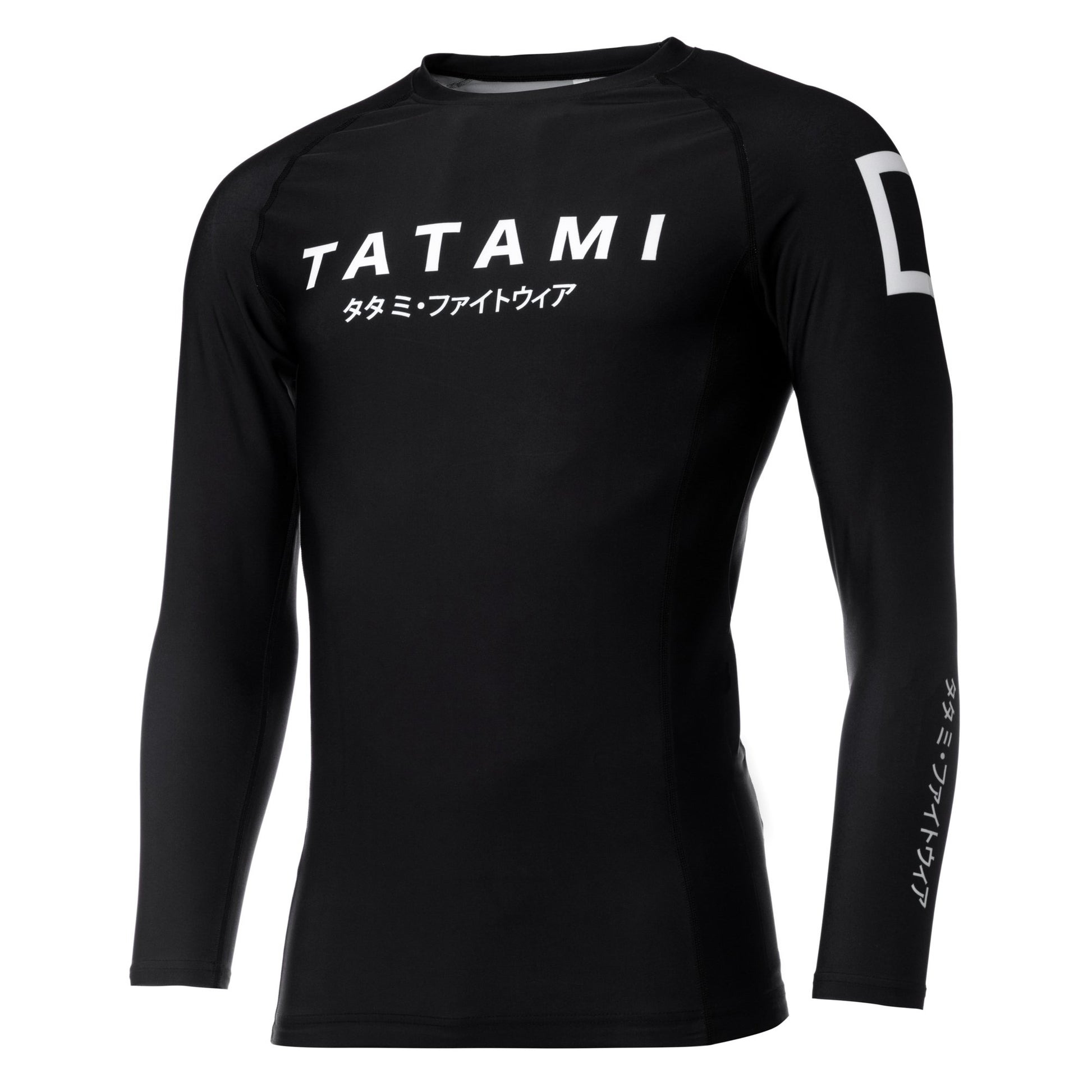 Tatami Katakana Long Sleeve Rash Guard - FIGHTWEAR