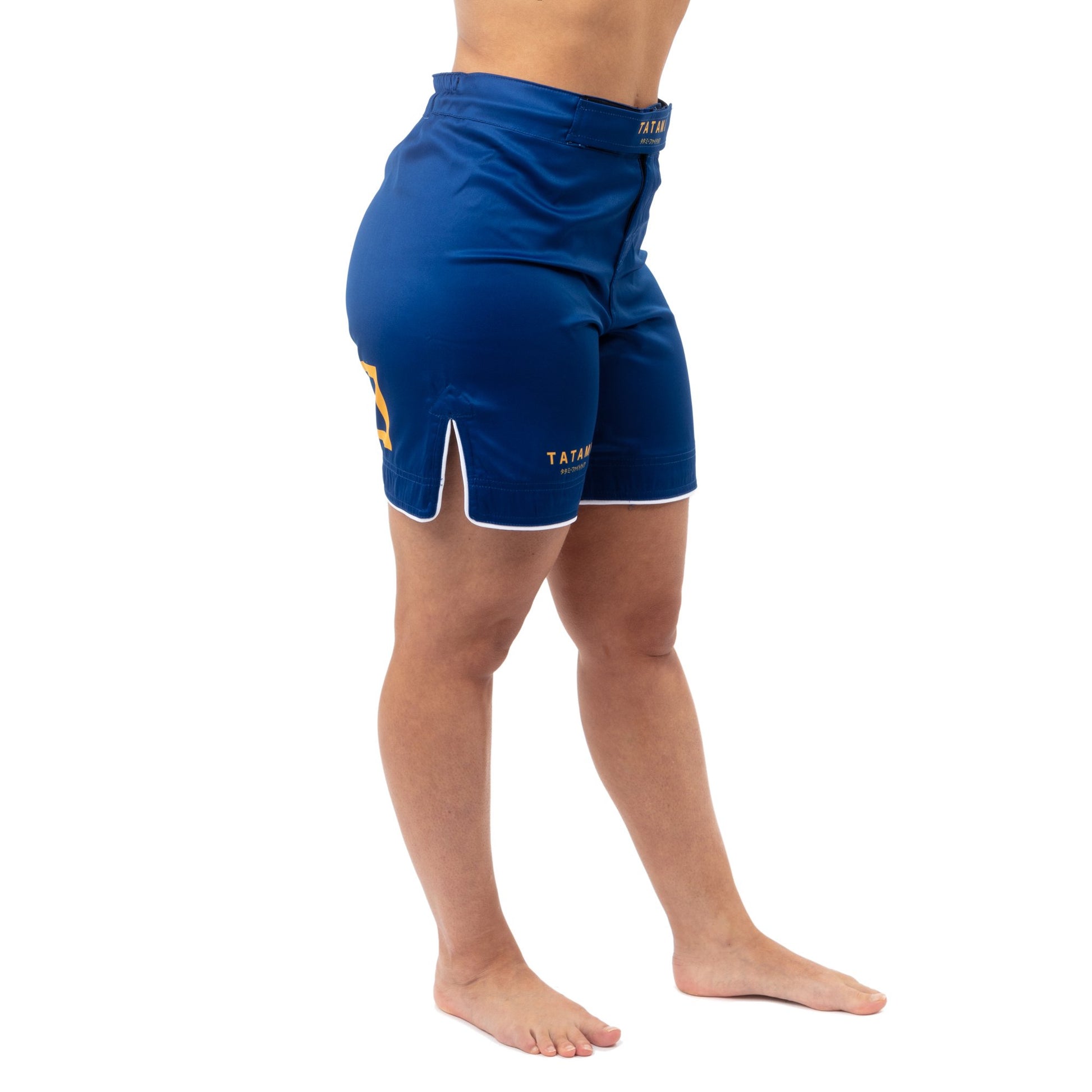 Tatami Ladies Katakana Grappling Shorts - Navy - FIGHTWEAR