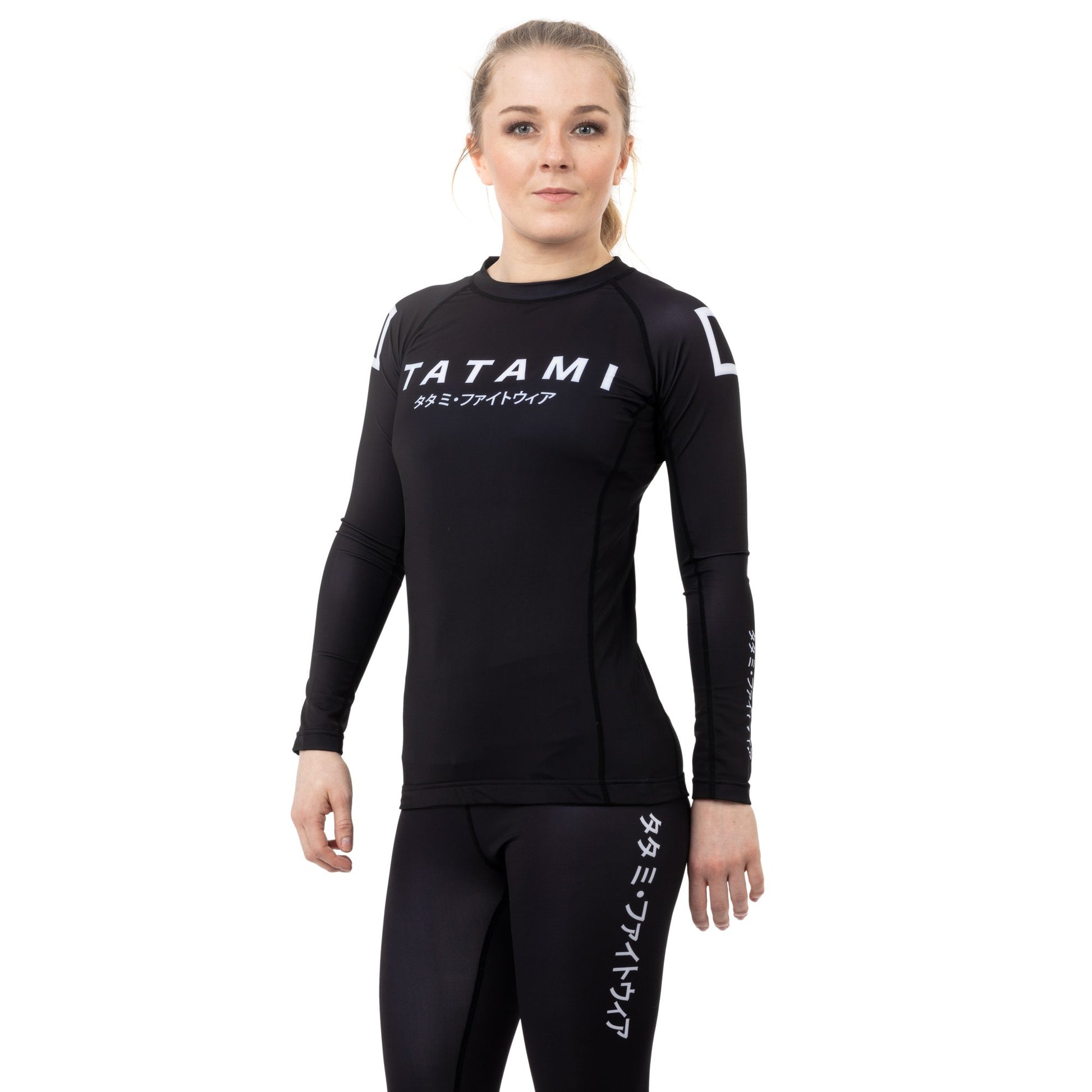 Tatami Ladies Katakana Long Sleeve Rash Guard - FIGHTWEAR