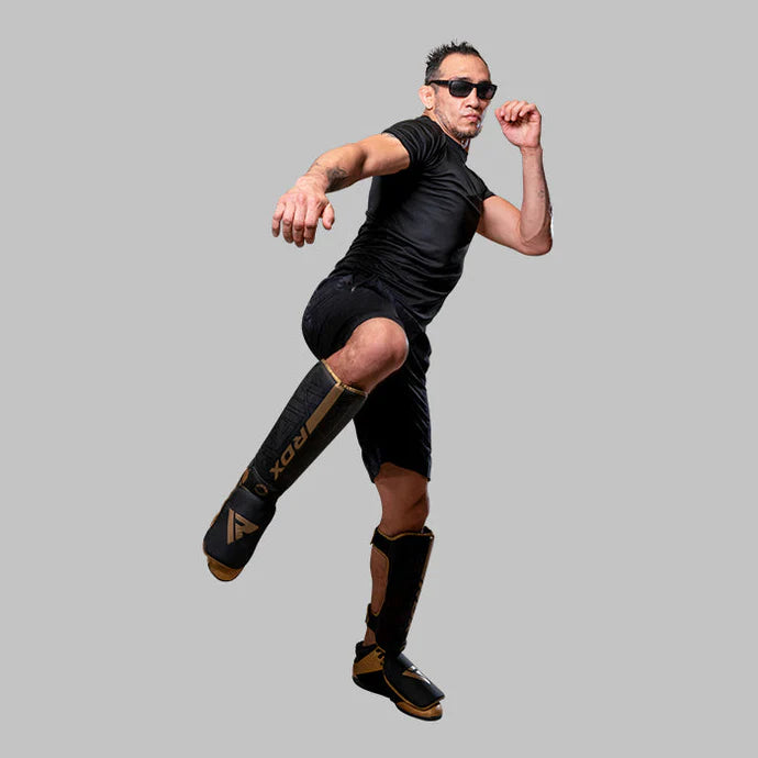 RDX F6 KARA MMA Schienbein Einlagenschutz - Gold