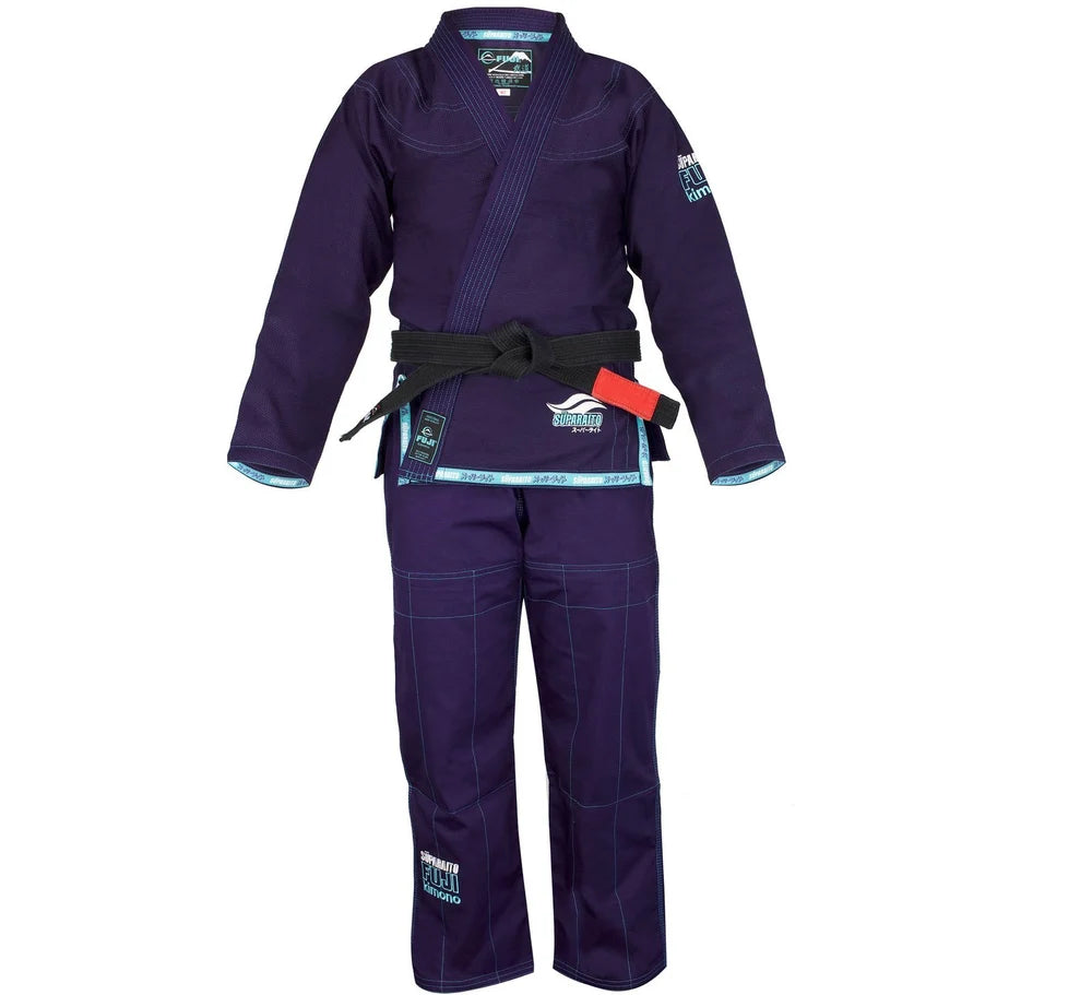 FUJI Suparaito Womens BJJ Gi Crane Edition - Navy - FIGHTWEAR