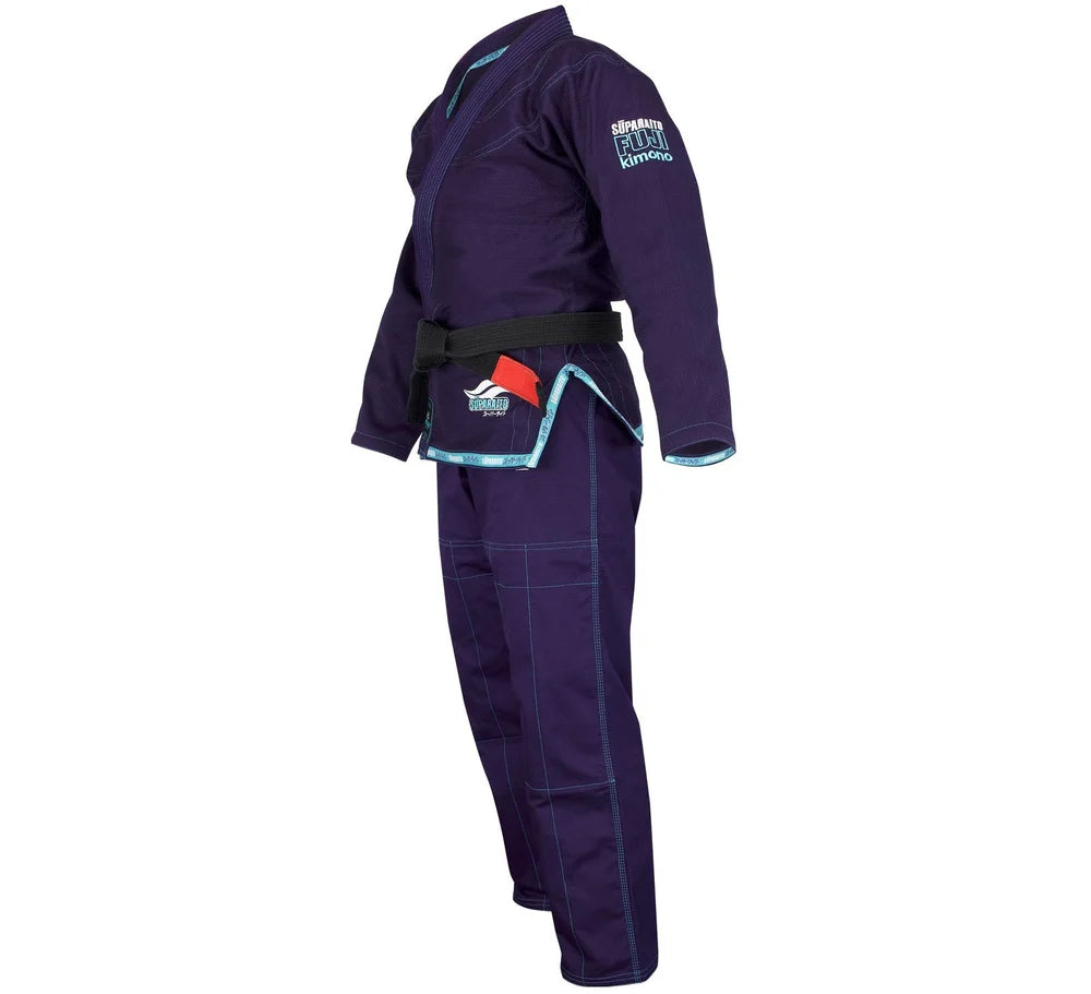 FUJI Suparaito Womens BJJ Gi Crane Edition - Navy - FIGHTWEAR