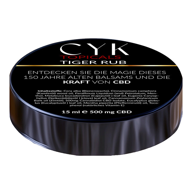 CYK Tigerbalsam mit CBD - FIGHTWEAR