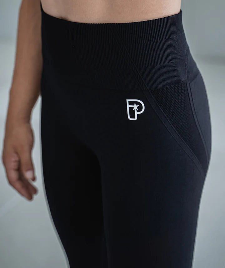 Progress Ladies Pro Seamless Grappling Leggings - Noir