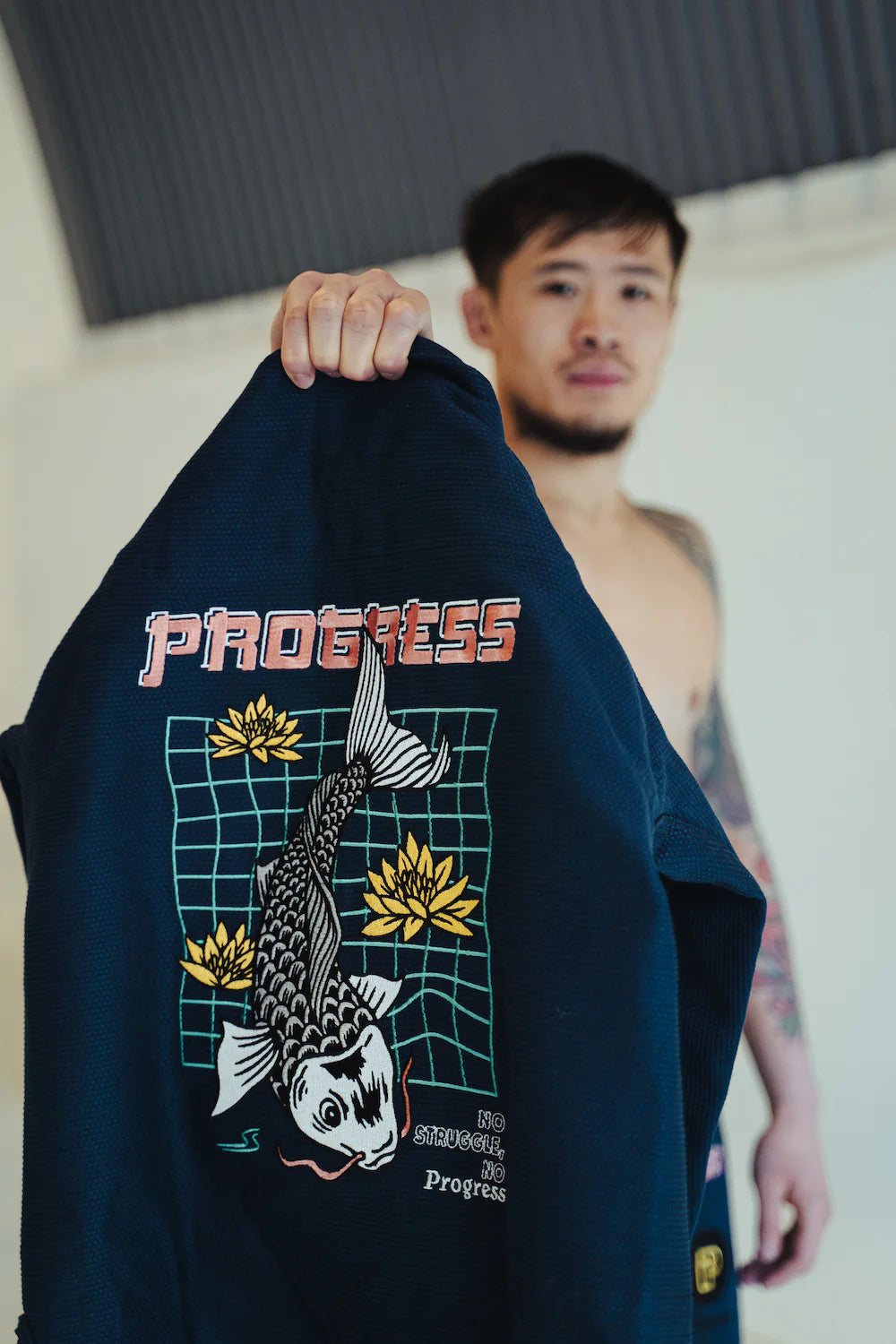 Progress Unknown Koi Rashguard