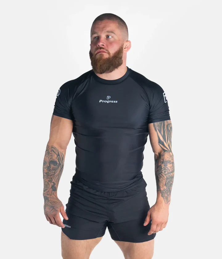Rashguard Progress Academy - Noir
