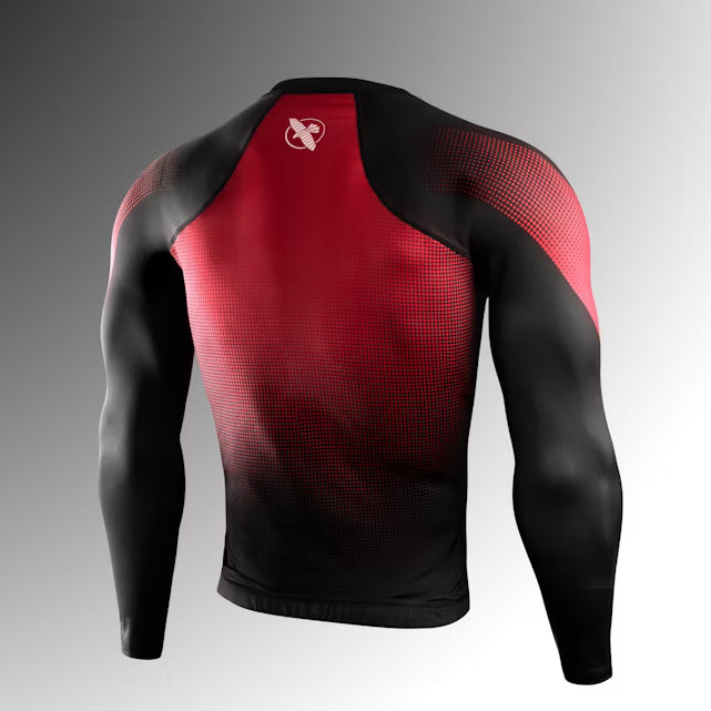 Hayabusa Men’s Pro Ranked Long Sleeve Rash Guard - Schwarz
