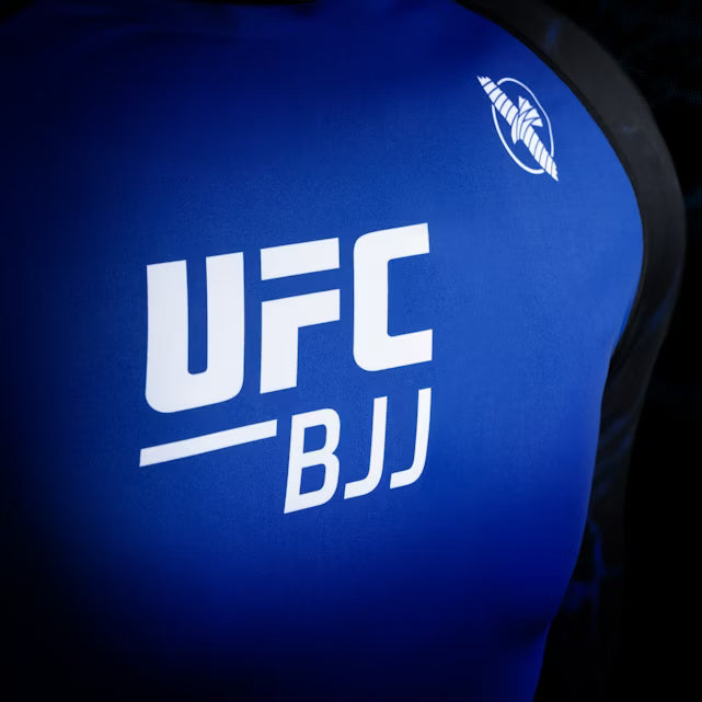 UFC BJJ Men’s Long Sleeve Rash Guard - Blau
