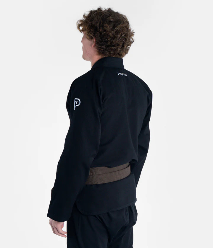 Progress JiuJitsu The Academy Gi - Schwarz (mit GRATIS Weissgürtel) - FIGHTWEAR