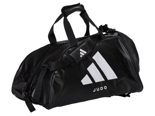 Borsa adidas 2in1 Judo PU nera/bianca, adiACC051J