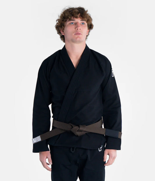 Progress JiuJitsu The Academy Gi - Schwarz (mit GRATIS Weissgürtel) - FIGHTWEAR