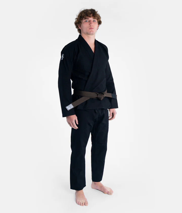 Progress JiuJitsu The Academy Gi - Schwarz (mit GRATIS Weissgürtel) - FIGHTWEAR