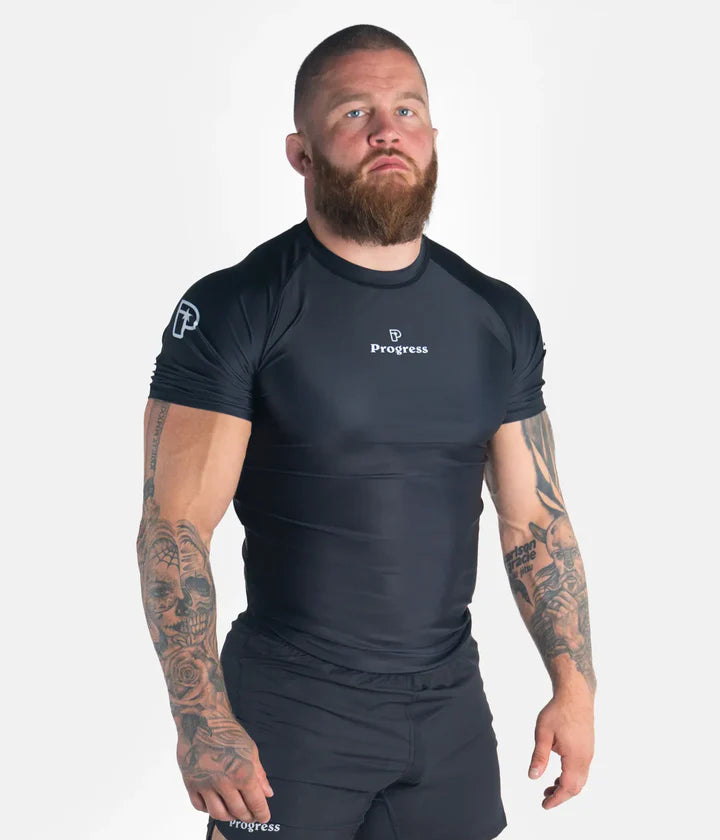 Rashguard Progress Academy - Noir