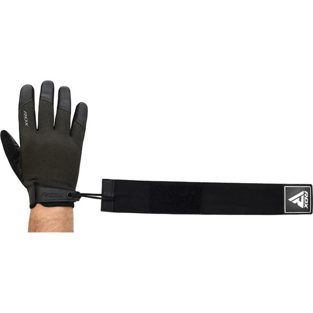 RDX T2 Gants d'haltérophilie - Noir