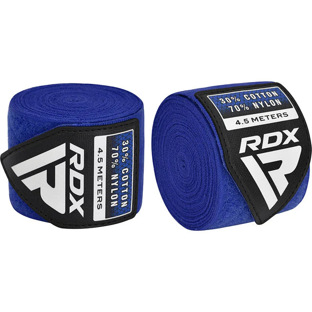 RDX WX 4.5 Fasce Per Mani Da Boxe Professionali - Blu