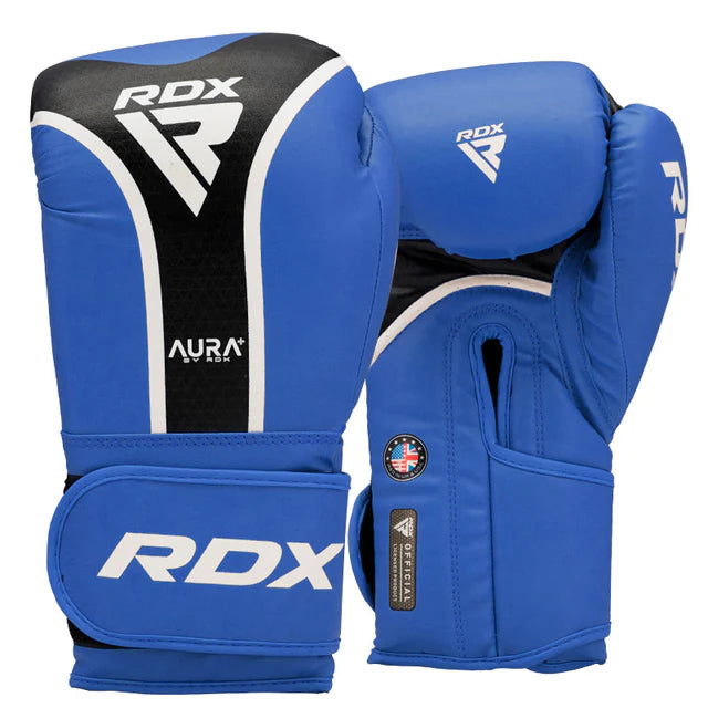 Gants de boxe RDX Aura Plus T-17 - Bleu