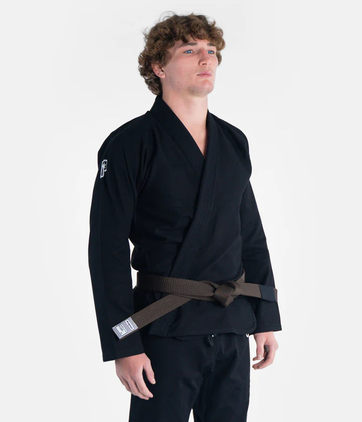 Progress JiuJitsu The Academy Gi - Schwarz (mit GRATIS Weissgürtel) - FIGHTWEAR