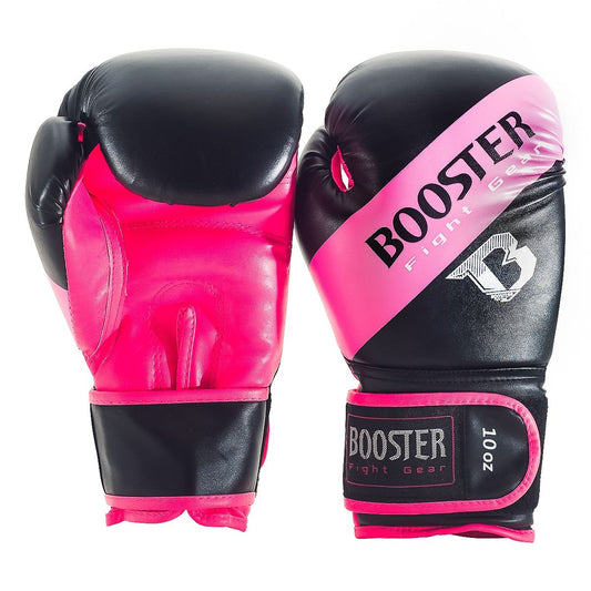 Gants de boxe Booster - BT Sparring Rayure Rose
