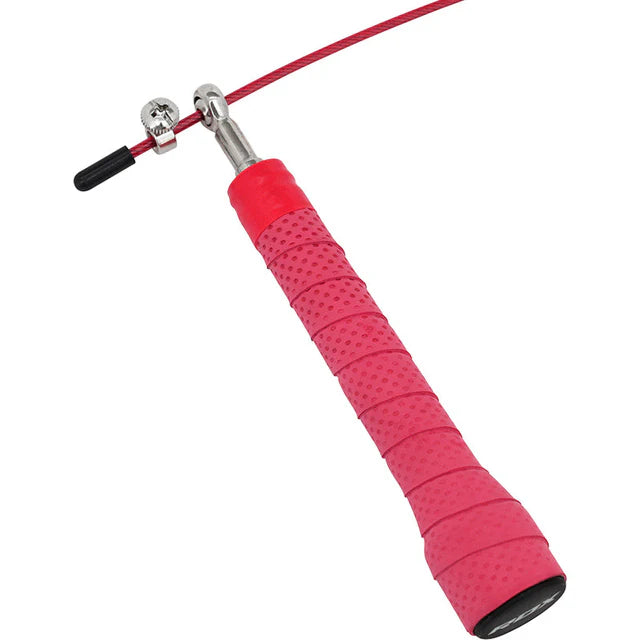 Corde à sauter RDX C11 avec poignées antidérapantes - Rouge