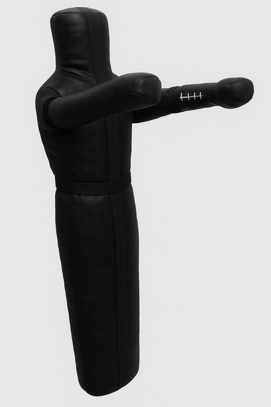 Mannequin d'entraînement AA One Leg Premium pour BJJ, Grappling, Judo, Lutte et MMA - Noir