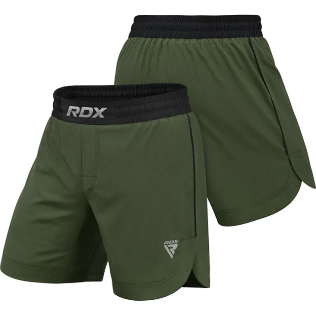 Short de combat MMA RDX T15 - Vert militaire