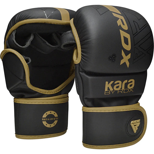 RDX F6 KARA MMA Sparring Handschuhe 7oz - Gold